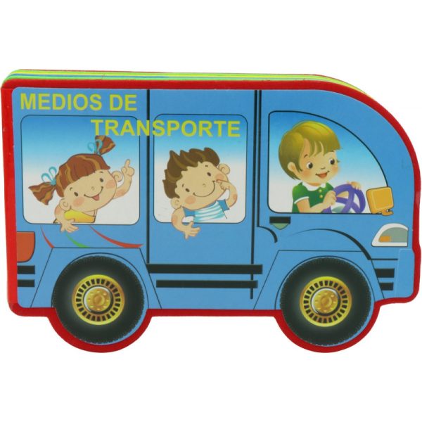 Livro Educacional Meios de Transporte YC800-05