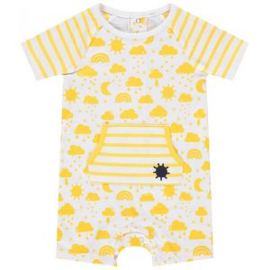 Macaquinho para bebê Orchestra HNAXTN-BLA Masculino