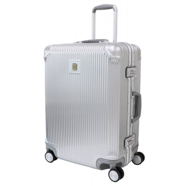 Mala de Viagem IT Luggage Crusader com cadeado TSA - Médio/Prata