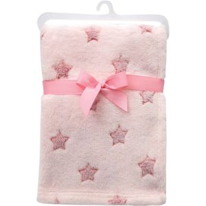 Mantinha estrelinhas Buba 11847 (rosa)
