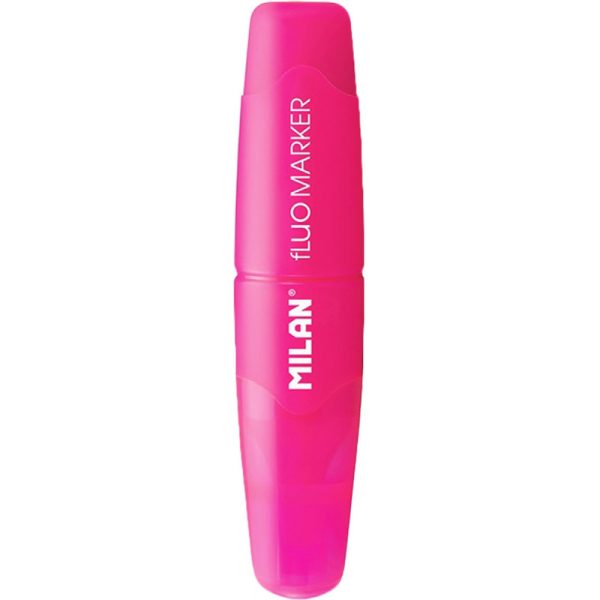 Marcador Milan Fluo Marker - Rosa