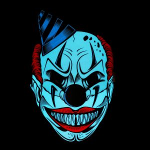 Mascara de DJ LED Palhaço MB-008