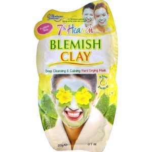 Máscara de Lama - Anti Imperfeições 7th Heaven Blemish Clay 20g