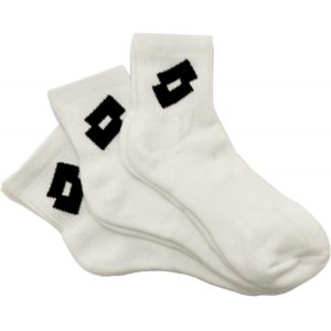 Meia Lotto Quarter HO421/WH-BL (3 Pares)