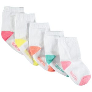 Meias Orchestra AI006P-BLA Feminina (5 Pares)