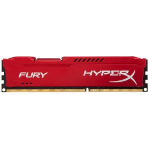 Memória 4GB Kingston DDR3 1866MHz CL10 HyperX Fury-HX318C10FR/4-Vermelho
