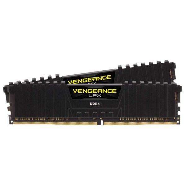 Memória Corsair Vengeance LPX 16GB 3200MHz DDR4 CMK16GX4M2D3200C16 Preto