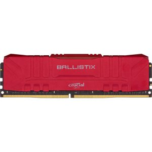 Memória Crucial Ballistix 8GB/3000 MHz DDR4 UDIMM BL8G30C15U4R Vermelho