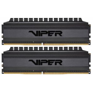 Memória Patriot Viper Blackout Edition 8GB/3200MHz (2x4GB) DDR4 - PE000683-PVB48G320C6K