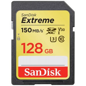 Memoria SD Sandisk 128GB Extreme SDXC UHSI 150MB/s