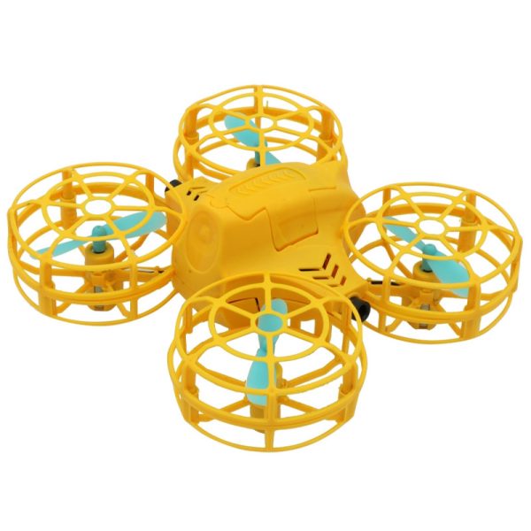 Mini Drone Smart com Sensor Gravity - HC693 (Amarelo)
