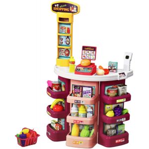 Mini Mercadinho Infantil BEI DI YUAN MZ294224 (44 Peças)