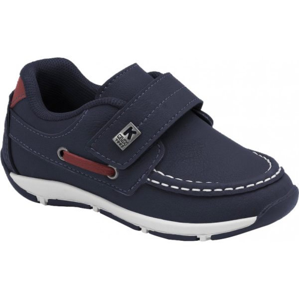 Mocassim Infantil KLIN Outdoor 161 - Azul Marinho/Vermelho