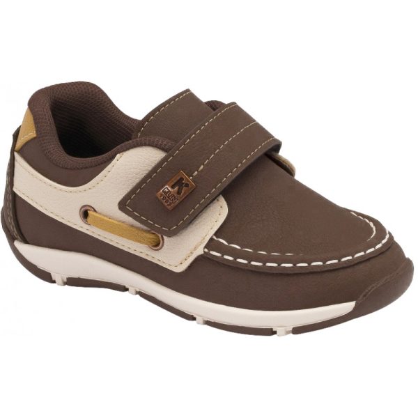 Mocassim Infantil KLIN Outdoor 161 - Chocolate/Mostarda