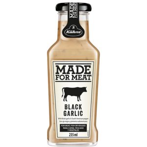 Molho Kühne Made For Meat Alho Preto e Pimenta - 235mL