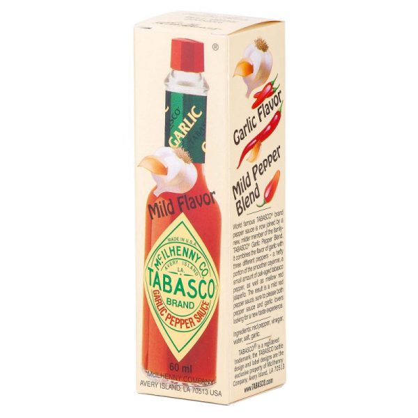 Molho Tabasco Picante C/Alho 60 ml.