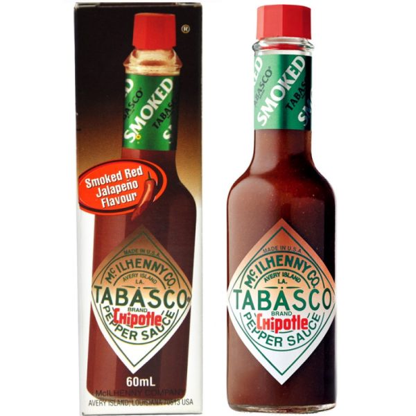 Molho Tabasco Picante Chipotle 60 ml.