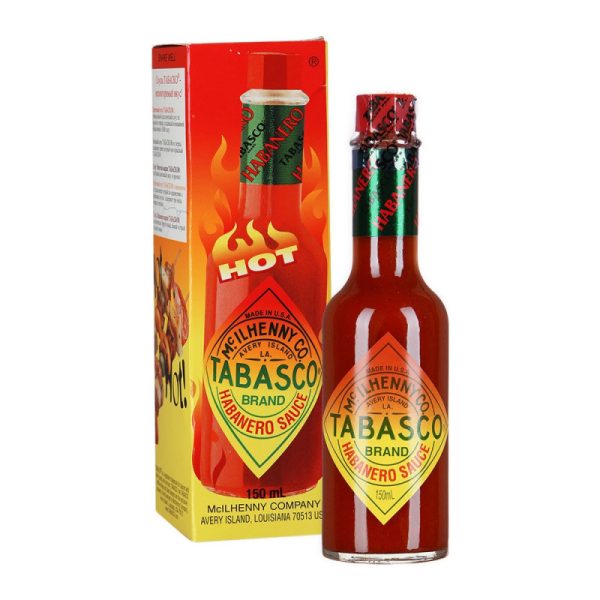 Molho Tabasco Picante Habanero 150 ml.