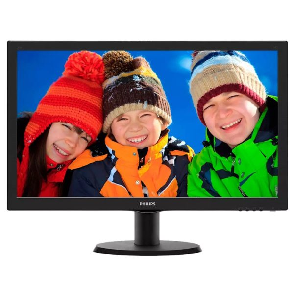 Monitor Philips 23.6" LED 243V5L Full HD HDMI/DVI 60Hz Bivolt