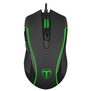 Mouse Gamer T-Dagger T-TGM106 Private RGB 3200 DPI com Fio Preto