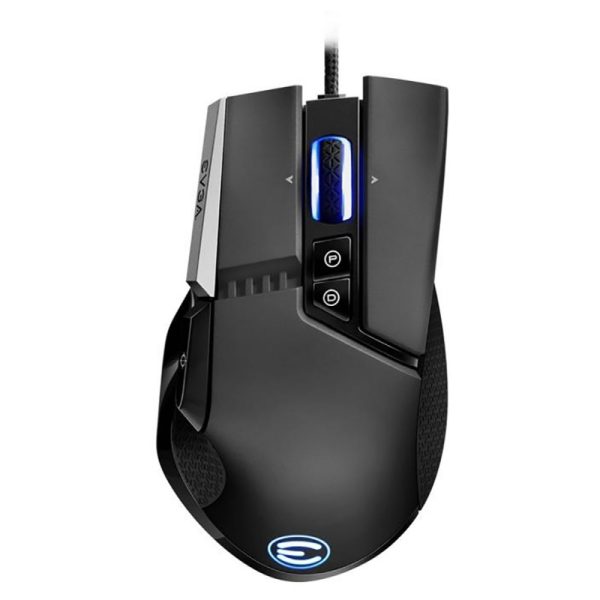 Mouse Gaming com Fio EVGA X17 16000DPI FPS (903-W1-17BK-KR)