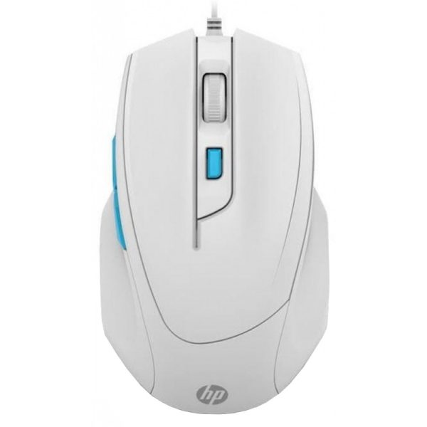Mouse Gaming HP M150 USB 1600DPI - Branco (Com fio)