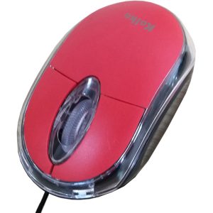 Mouse Kolke KEM-340 USB com fio - Vermelho