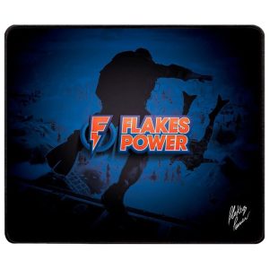Mousepad Gamer ELG Flakes Power FLKMP002 Fotoptimized 400x450x3mm - Navy