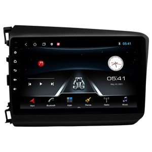 Multimídia Hetzer A1 Tela de 9" Honda Civic Preto 2015/16 - Android 11