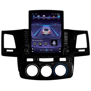 Multimídia Hetzer Argon Max 4G 9.7" Toyota Hilux 2012 Ar Analogico Android 10