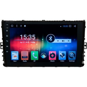 Multimídia Hetzer S700 Tela 9" Volkswagen Virtus/T-Cross Android 7.1