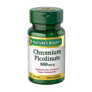 Natures Bounty Chromium Picolinate 800mcg  50 tabletes