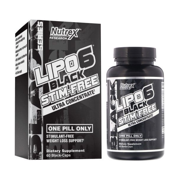 Nutrex Research Lipo 6 Black Stim-Free (60 Capsulas)