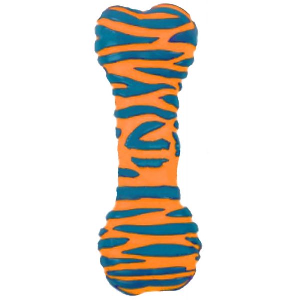 Osso para cães (16cm) - Pawise Dog Toy 14151 Laranja