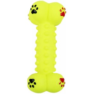 Osso para cães 16cm - Pawise Dog Toy 14154 Amarelo