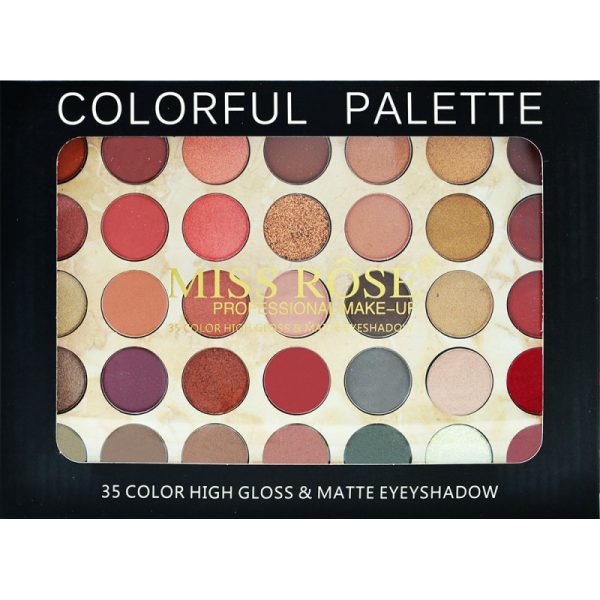 Paleta de Sombras Miss Rôse 7001-081N4 - 35 Cores