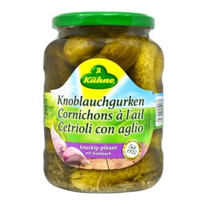Pepinillo Kühne Knoblauchgurken com Alho 360g