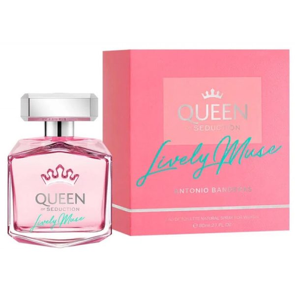 Perfume Antonio Banderas Queen of Seduction Lively Muse EDT 80mL - Feminino
