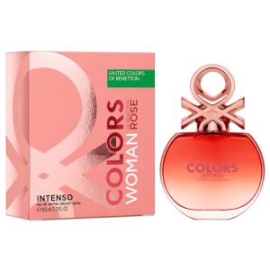 Perfume Benetton Colors Woman Rose Intenso EDT 80mL - Feminino