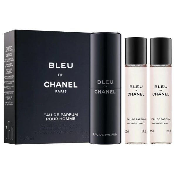 Perfume Chanel Bleu EDP 3 x 20mL - Masculino