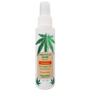 Perfume Corporal Essential Hemp Cannabis Sensual Woody - 120mL
