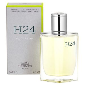 Perfume Hermès H24 EDT 50mL - Masculino (Recarregável)