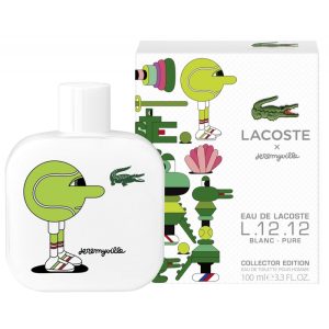 Perfume Lacoste Jeremyville L.12.12 Blanc Pure EDT 100mL - Masculino