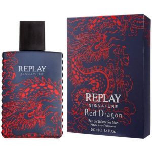 Perfume Replay Signature Red Dragon EDT 100mL - Masculino