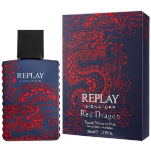 Perfume Replay Signature Red Dragon EDT 50mL - Masculino