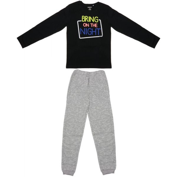 Pijama Orchestra HJ5199-NOI01 Masculino (2 peças)