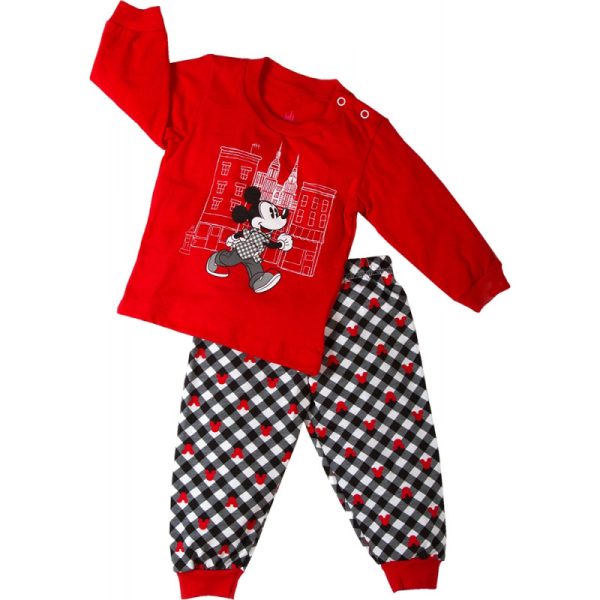 Pijama St.Jacks Mickey 0080055901 Masculino (2 Peças)