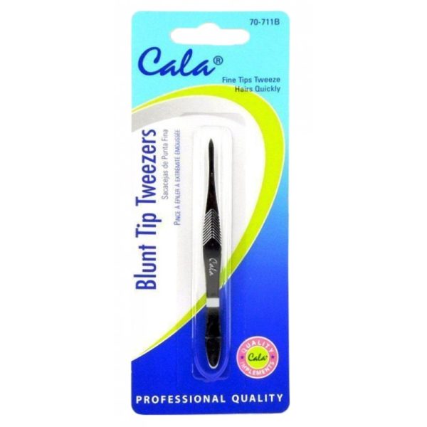 Pinca para Sobrancelha Cala Blunt Tip Tweezers 70-711B