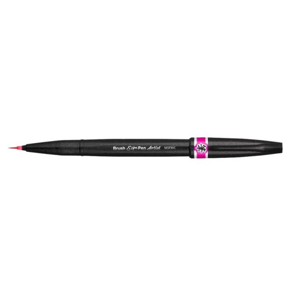 Pincel de Tinta ultra fino Pentel Brush SESF30C-PX - Rosa