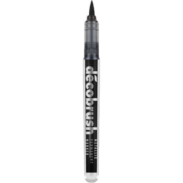 Pincel Karin DecoBrush Metallic Black - 2.4mL